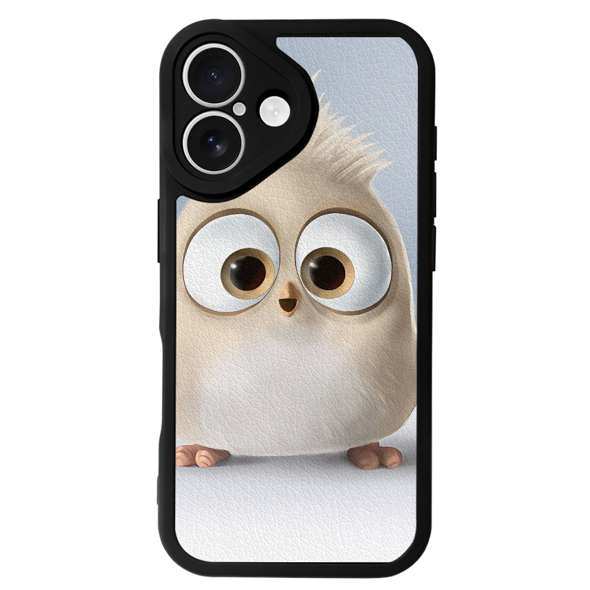 （画像用） Angry Birds アングリーバード 【iPhone 16シリーズ対応】シリコンスマホケース（レザー調） 材質：シリコン